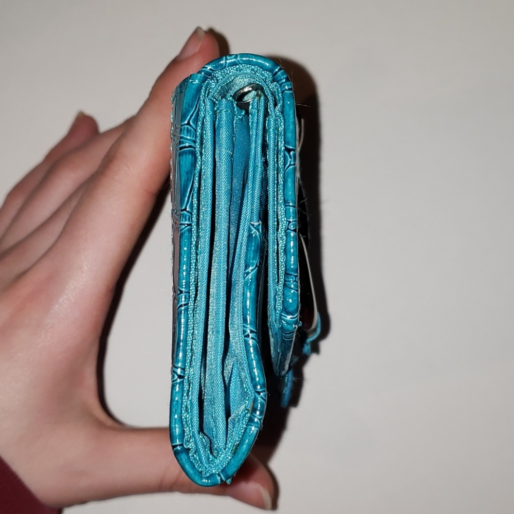 Turquoise Wallet - Picture 3 of 9